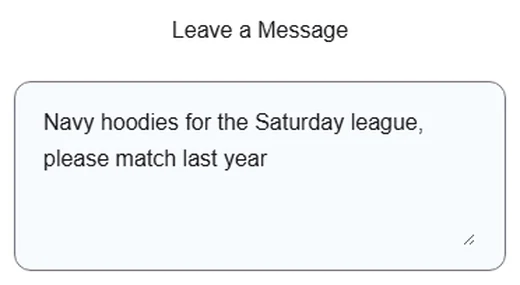 Text and message