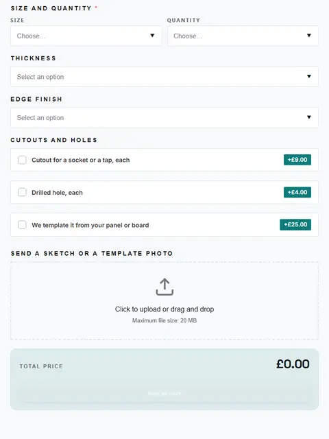 Priced by the measurement