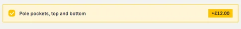 Priced tick box