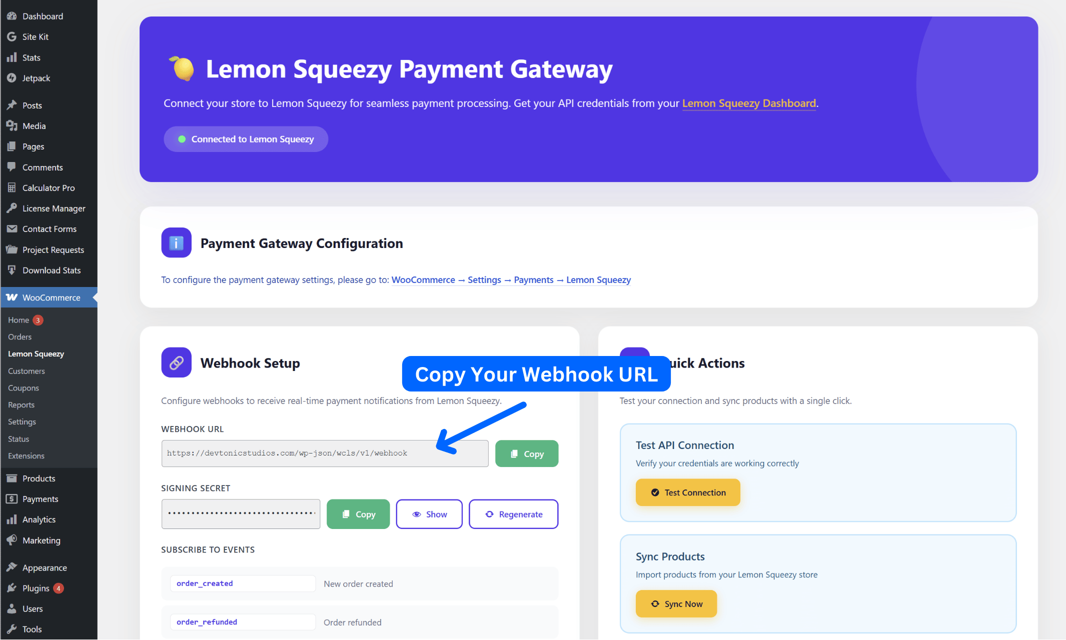   Get Your Webhook URL