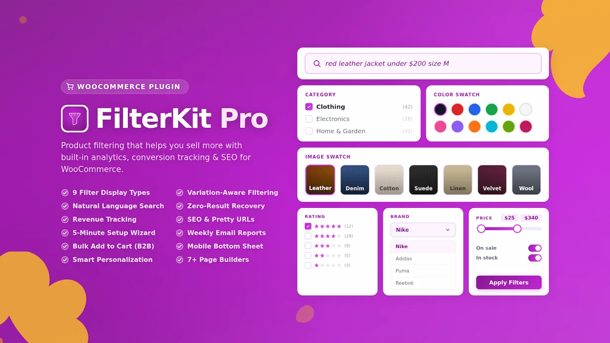 FilterKit Pro - Product Filter for WooCommerce