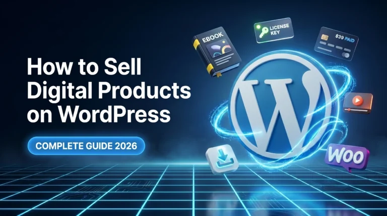 Complete 2026 guide to selling digital products on WordPress with WooCommerce, Lemon Squeezy, and the DevTonic plugin