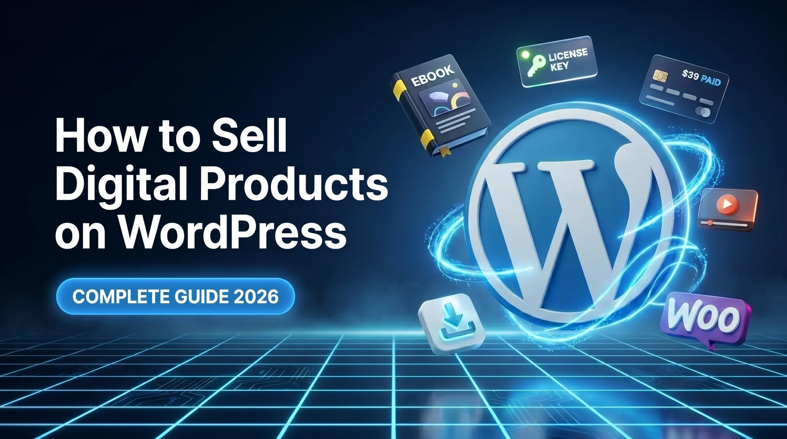 Complete 2026 guide to selling digital products on WordPress with WooCommerce, Lemon Squeezy, and the DevTonic plugin