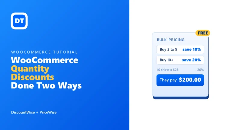WooCommerce Quantity Discounts: Two Ways (and Which One You Actually Need)