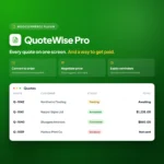 QuoteWise Pro - Studio