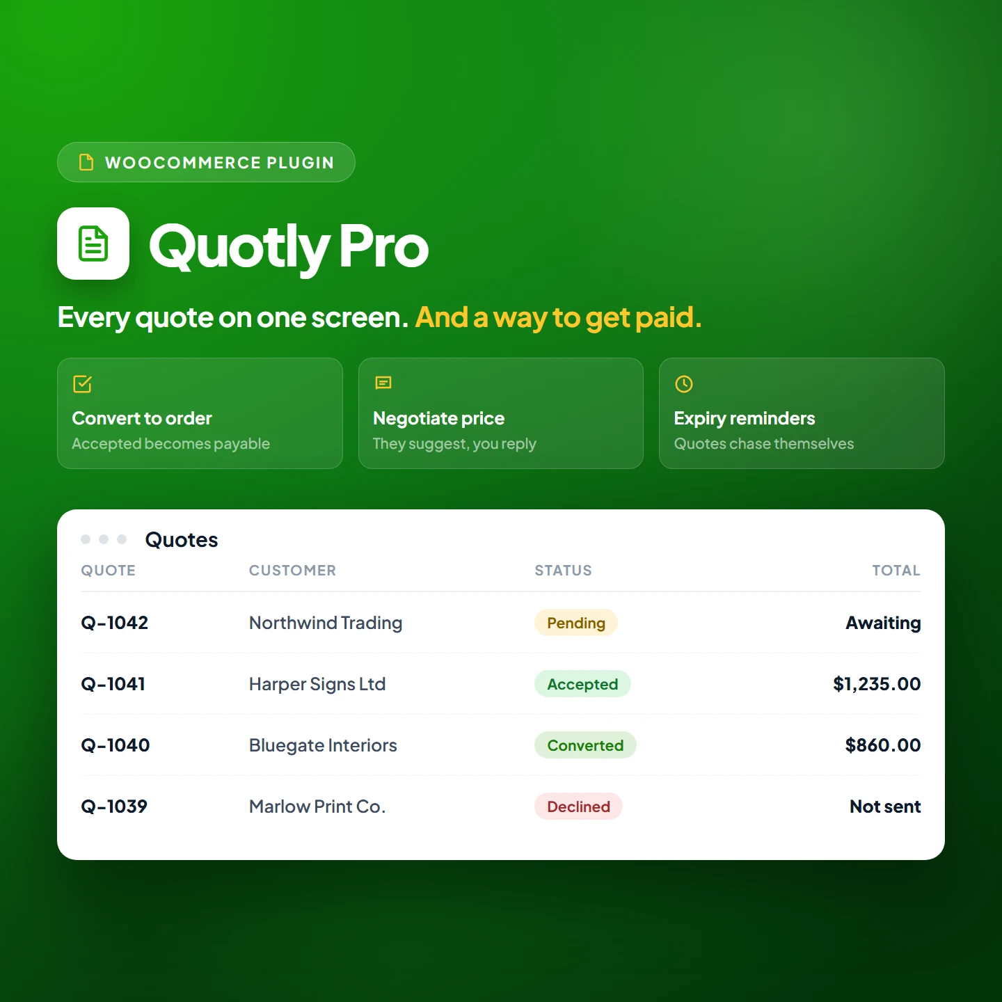 Quotly Pro - Studio